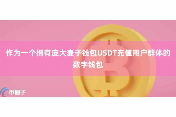 作为一个拥有庞大麦子钱包USDT充值用户群体的数字钱包