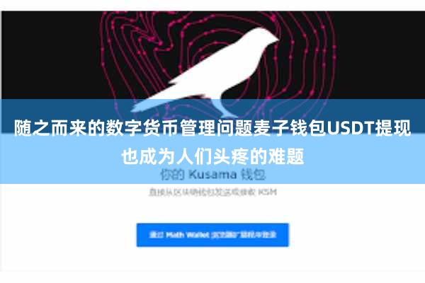 随之而来的数字货币管理问题麦子钱包USDT提现也成为人们头疼的难题