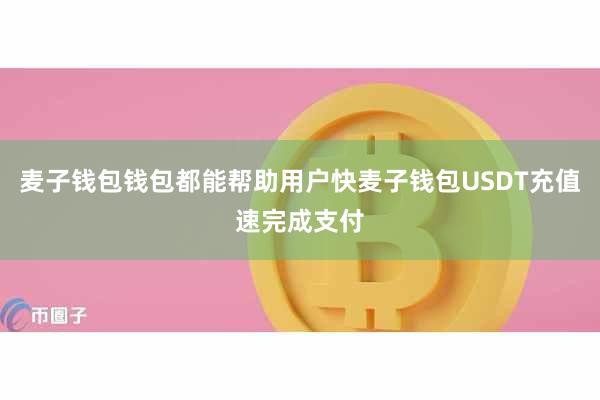 麦子钱包钱包都能帮助用户快麦子钱包USDT充值速完成支付